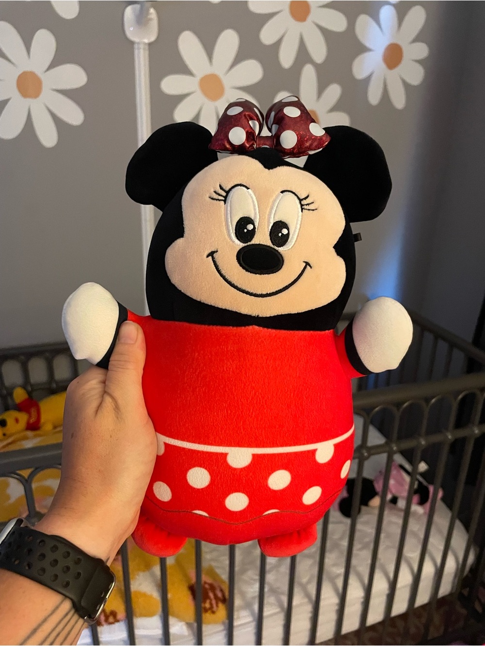 HugMees by Squishmallows Minnie Mouse